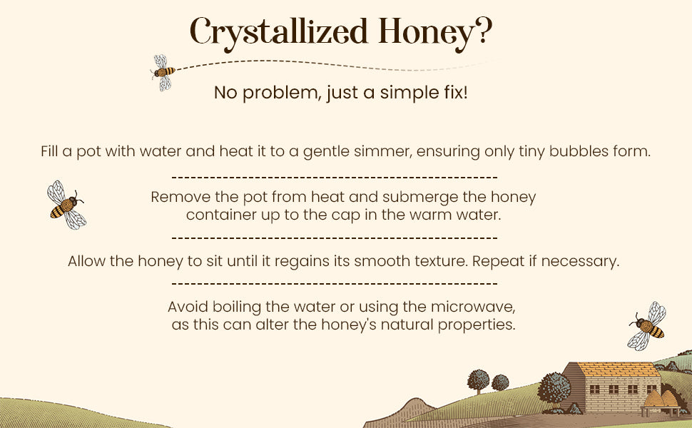 Puyallup Valley Farms™ Wholesale 13 Units Unfiltered Raw Honey