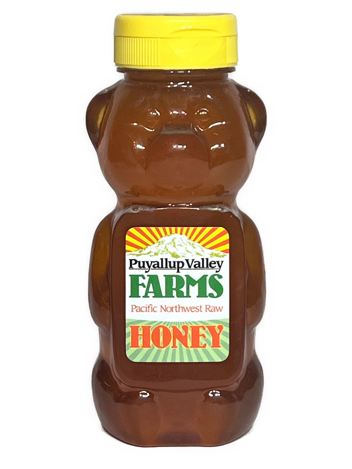 Buckwheat Raw Honey by Puyallup Valley Farms Organic Unfiltered Raw Honey All Natural Sweetener No Additives Non Pasteurized Organic Raw Honey BPA Free Raw Organic Honey Bear Squeeze Bottle No Drip Cap FREE SHIPPING Buckwheat 24 Oz.
